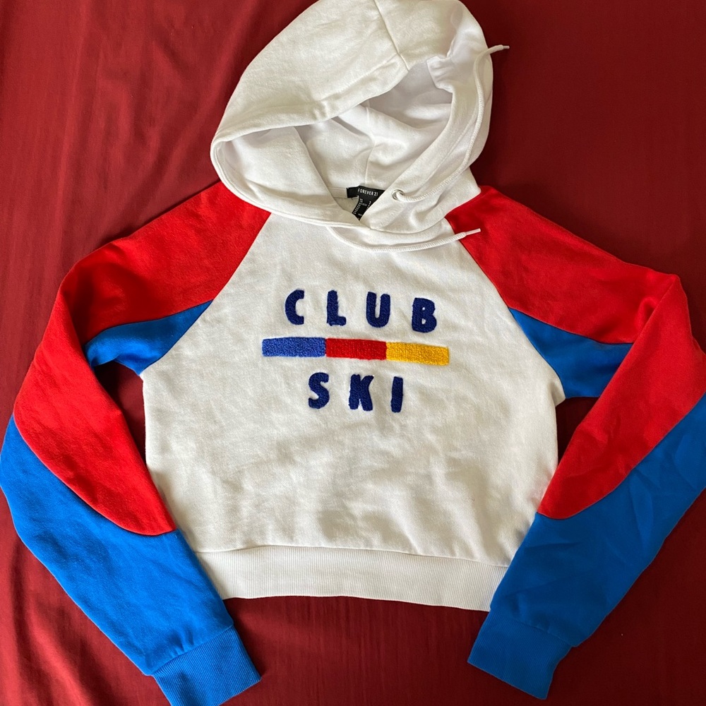 Forever 21 Cropped Hoodie